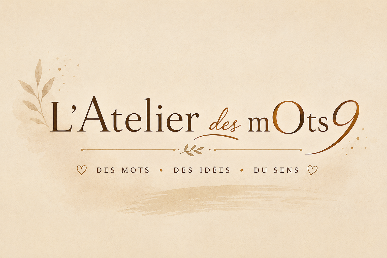 L'Atelier Des mOts9