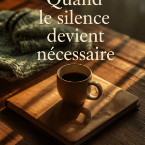 Couverture du guide “Quand le silence devient un besoin” par L’Atelier Des mOts9