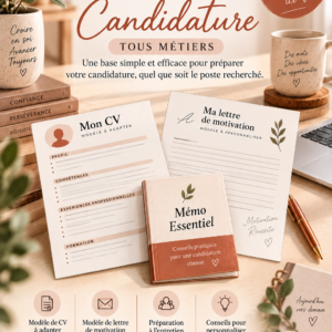 Mini‑Pack Candidature – Modèle générique